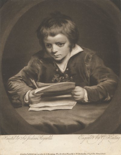 Le garçon studieux - George Keating