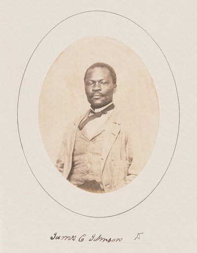 James Collins Johnson, Université de Princeton, 1860 (photo) - George Kendall Warren