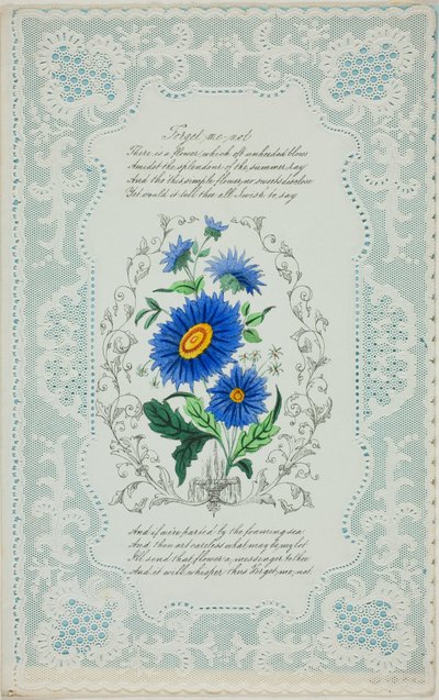 Forget Me Not (valentine) - George Kershaw