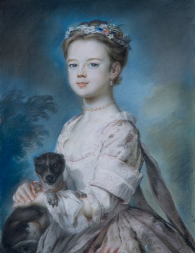 Portrait de Lady Charlotte Boyle - George Knapton