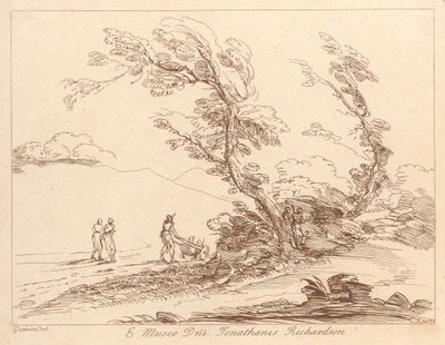 Sans titre : Paysage - George Knapton
