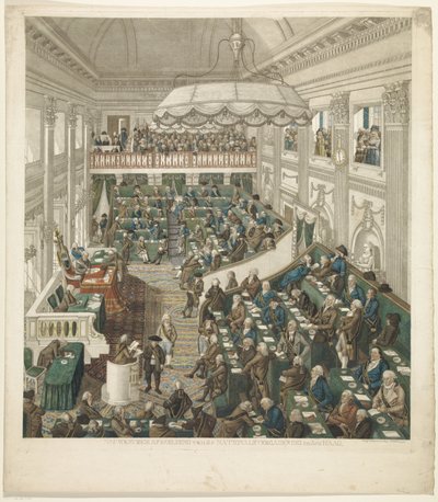 Première Assemblée nationale à La Haye, 1796 - George Kockers