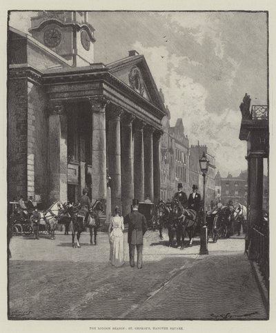 La saison londonienne, St George