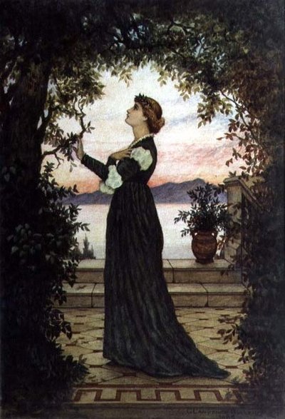 Dans la tonnelle - George Lawrence Bulleid