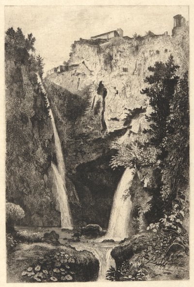 Les Chutes de Tivoli - George Loring Brown