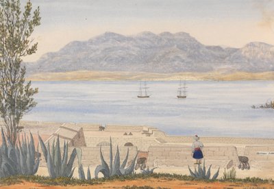 Algeciras depuis Gibraltar - George Lothian Hall