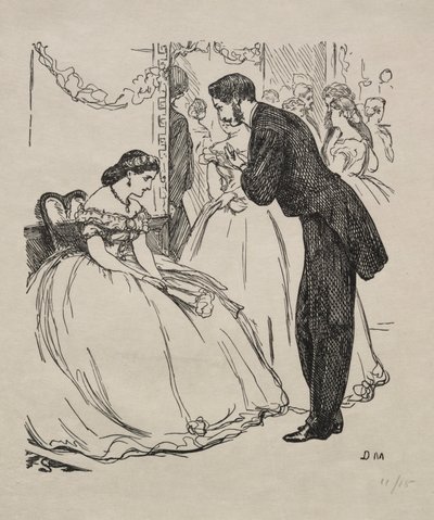 Le Chant du désespéré, 1863 - George Louis Palmella Busson Du Maurier