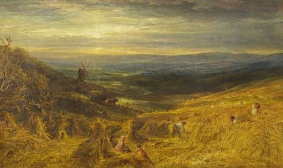 Un Champ de Blé dans le Surrey, vers 1877 - George Lucas
