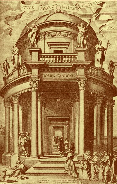 Page de Titre du Livre de la Prière Commune - Bartolome Esteban and studio Murillo