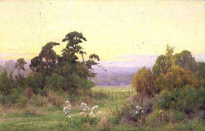 Beeding Hill depuis Steyning, Sussex - George Marks