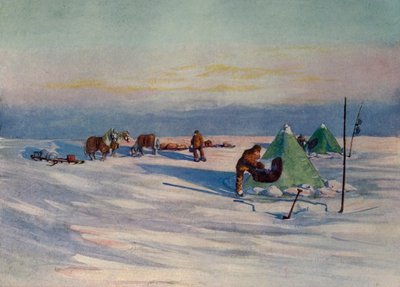 Une soirée tranquille sur la barrière - George Marston