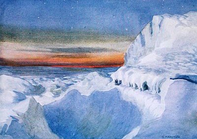 Le Retour du Soleil en Antarctique, illustration de 