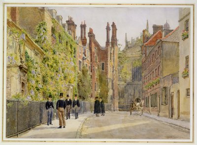 Keats Lane, Eton College, 1895 - George Moore Henton