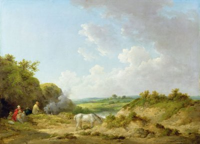 Un campement de gitans - George Morland