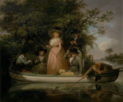 A Party Angling - George Morland