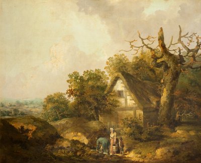 Un cottage rustique - George Morland