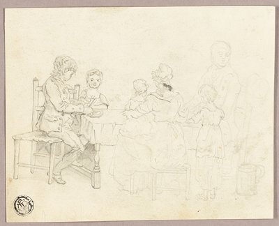 La famille autour d