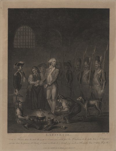Lafayette en prison à Olmütz - George Morland