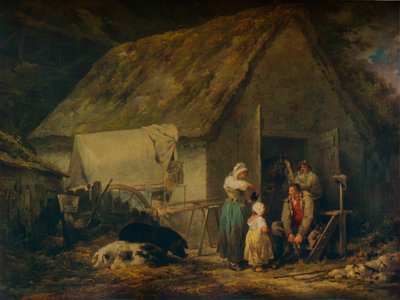 Matin, les colporteurs se préparant pour le marché, 1791 - George Morland