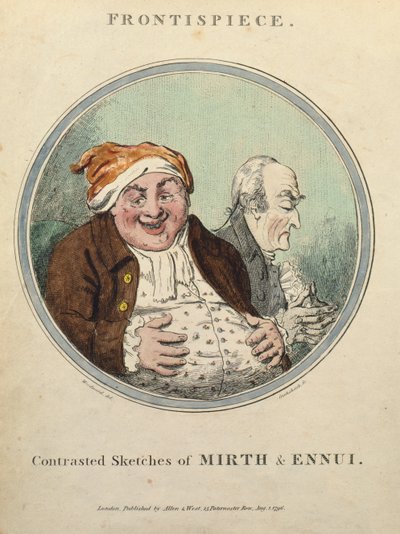 Esquisses contrastées de gaieté et d