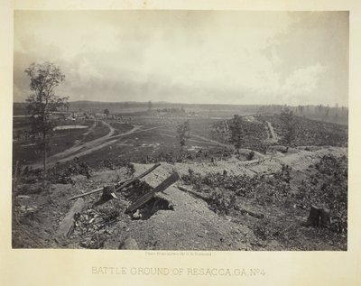 Champ de bataille de Resacca, GA, n° 4 - George N. Barnard