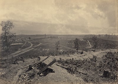 Champ de bataille de Resaca, Géorgie, no 4 - George N. Barnard