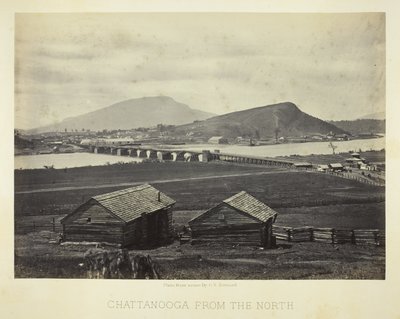 Chattanooga vue du nord - George N. Barnard
