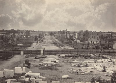 Columbia depuis le Capitole - George N. Barnard
