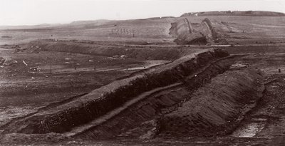 Travaux de terrassement confédérés, Centreville, Virginie, 1862 - George N. Barnard