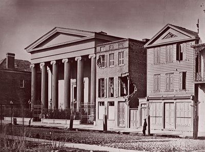 Hibernian Hall, Charleston - George N. Barnard