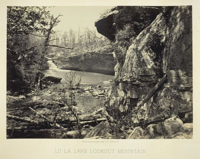 Lac Lu-La Lookout Mountain - George N. Barnard
