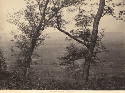 Orchard Knob depuis Mission Ridge, 1864-1866 (photo) - George N. Barnard