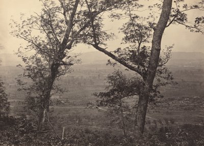 Orchard Knob depuis Mission Ridge - George N. Barnard