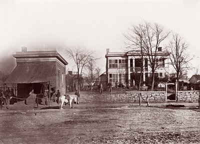 Quartier général des prévôts maréchaux, Chattanooga - George N. Barnard