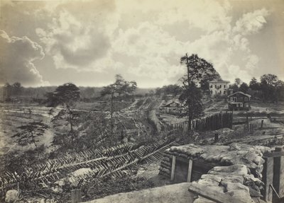 Travaux rebelles devant Atlanta, GA, No. 1, 1864 - George N. Barnard
