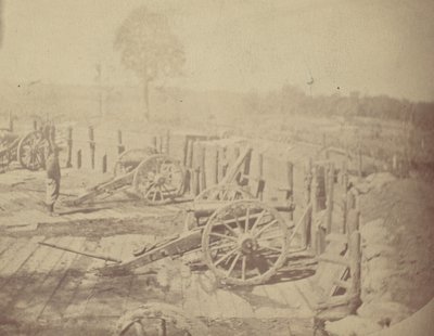 Travaux rebelles devant Atlanta, Géorgie, No. 2, 1864 - George N. Barnard