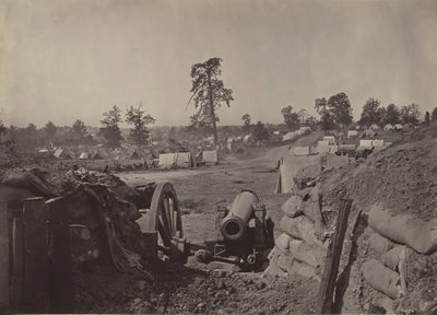 Travaux rebelles devant Atlanta, Géorgie No. 3 - George N. Barnard