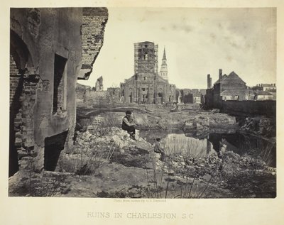Ruines à Charleston, S.C., 1865-66 - George N. Barnard