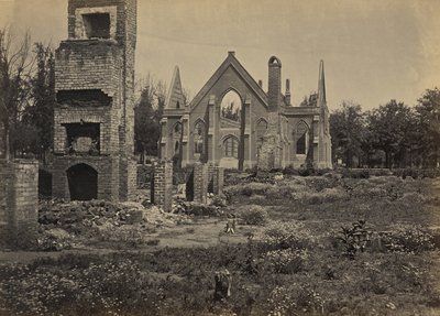 Ruines à Columbia, Caroline du Sud - George N. Barnard