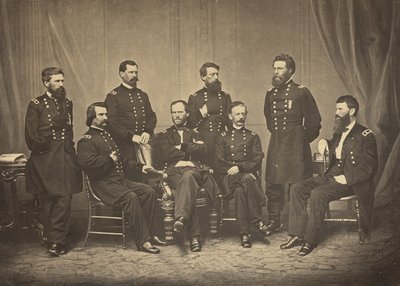 Sherman et ses généraux - George N. Barnard