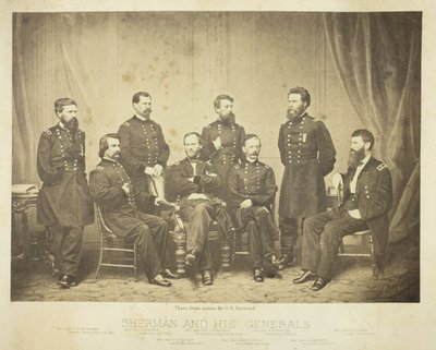 Sherman et ses généraux - George N. Barnard