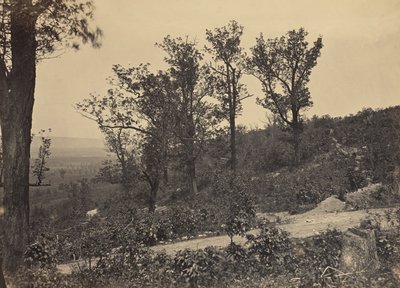 La crête de Mission Ridge - George N. Barnard