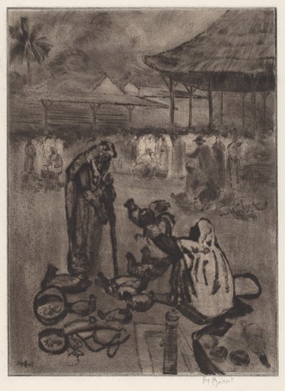 Vendeur de poulets, Trinidad - George Overbury