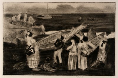 Bateaux et autochtones - George Overbury Pop Hart