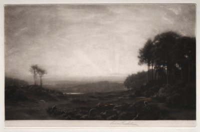Paysage - George Percival Gaskell