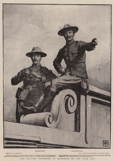 Le Vaillant Défenseur de Mafeking en Observation - George Percy Jacomb Hood