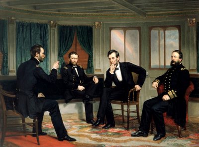 Les Pacificateurs, pub. 1868 - George Peter Alexander (after) Healy