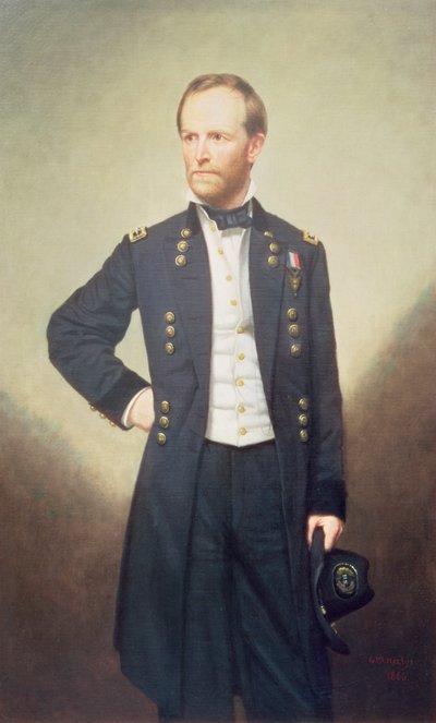Général William Sherman (1820-91) 1866 - George Peter Alexander Healy
