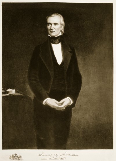 James K. Polk (1795-1849), 11e président des États-Unis d