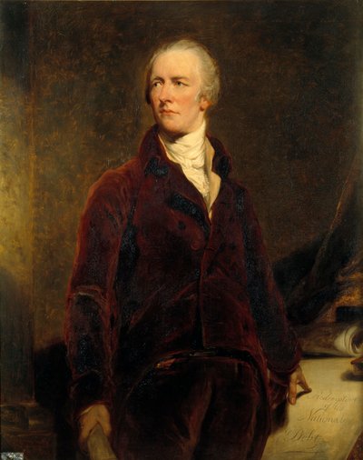 Portrait de William Pitt (1759-1806) Chancelier de l